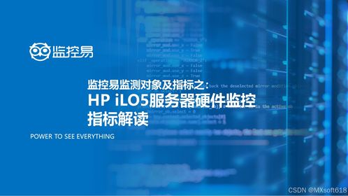 HP iLO5服務(wù)器硬件監(jiān)控指標(biāo)解讀與軟硬件技術(shù)服務(wù)